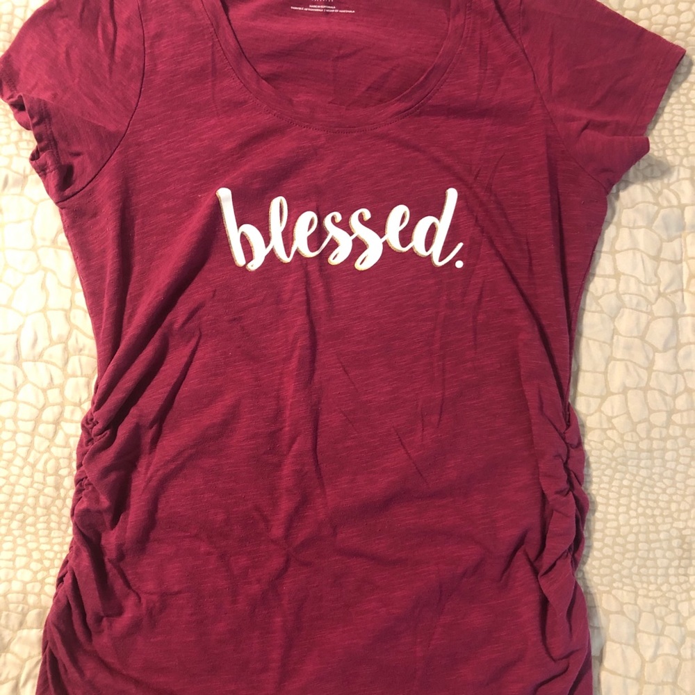 Blessed maternity tee